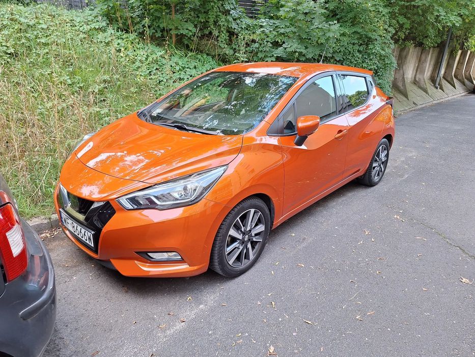 Nissan Micra Nissan Micra 2018 0,9 l. bogata wersja, przebieg 59 tys., Warszawa