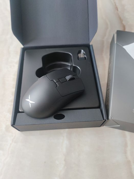 Нова ‼️ ігрова бездротова миша Delux M900Mini Pro чорна Сенсор PAW3395