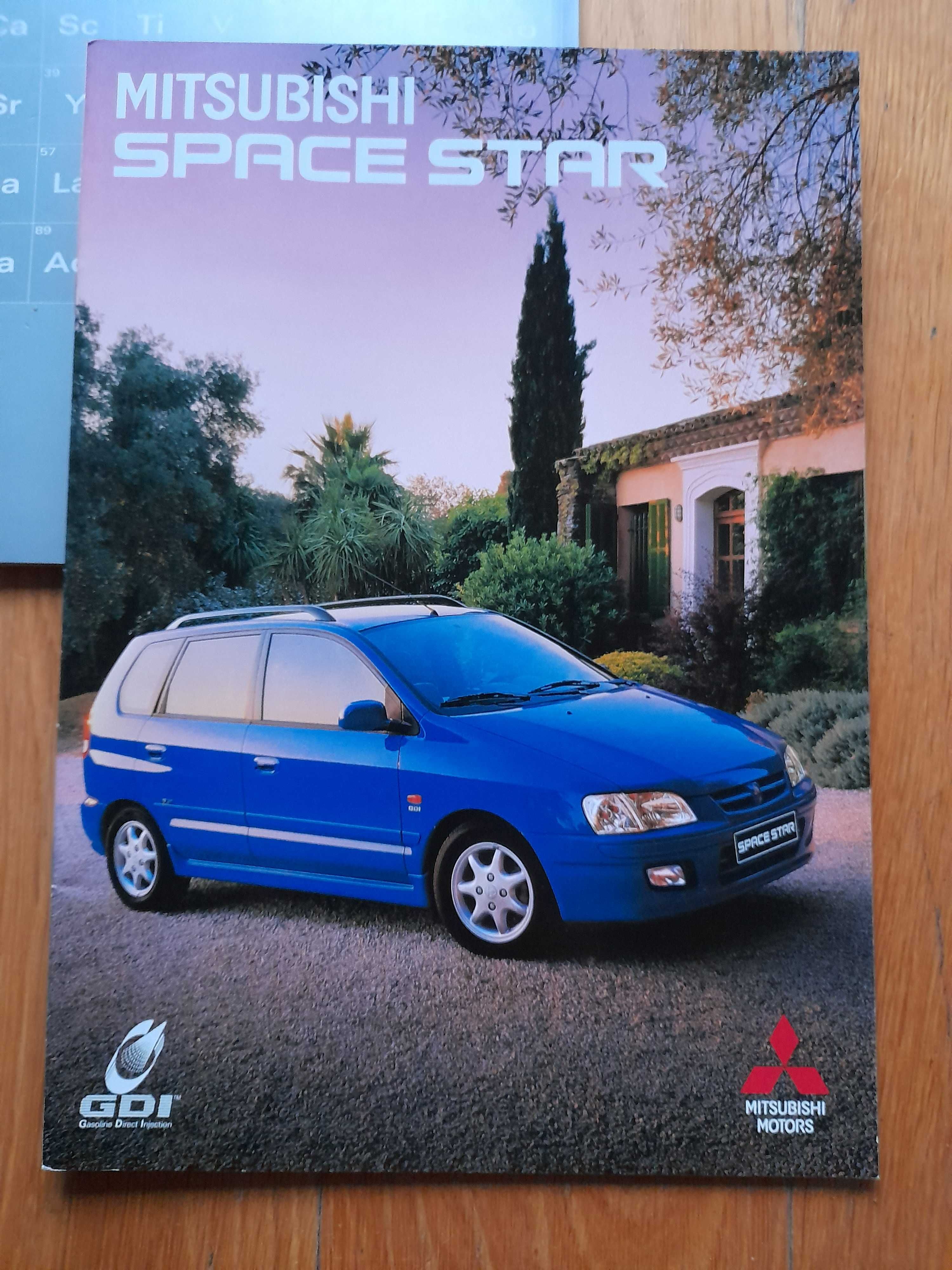 MITSUBISHI  Space Star 1.3 i 1.8 GDI dwa prospekty 1998