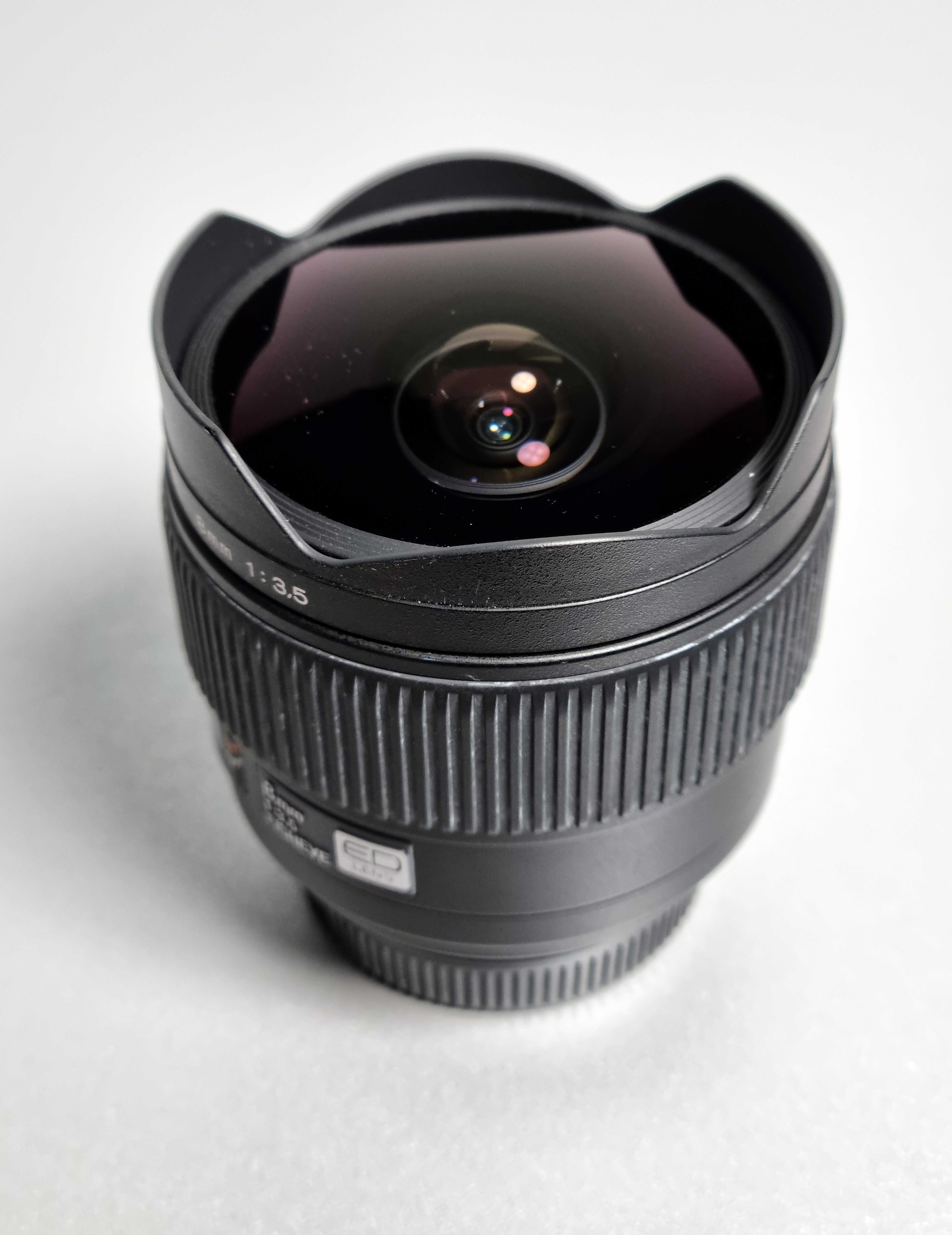 Объектив Olympus Zuiko Digital ED 8mm f3.5 Fisheye + Подарок