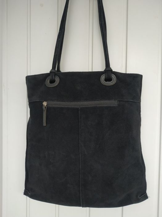 Распродажа!!! Шопер натуральная замша, А4