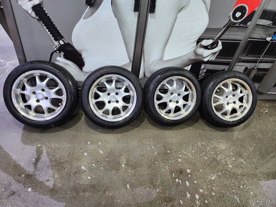 4x100 195/50R15 Kola + Nowe Opony Wielosezonowe ET 37