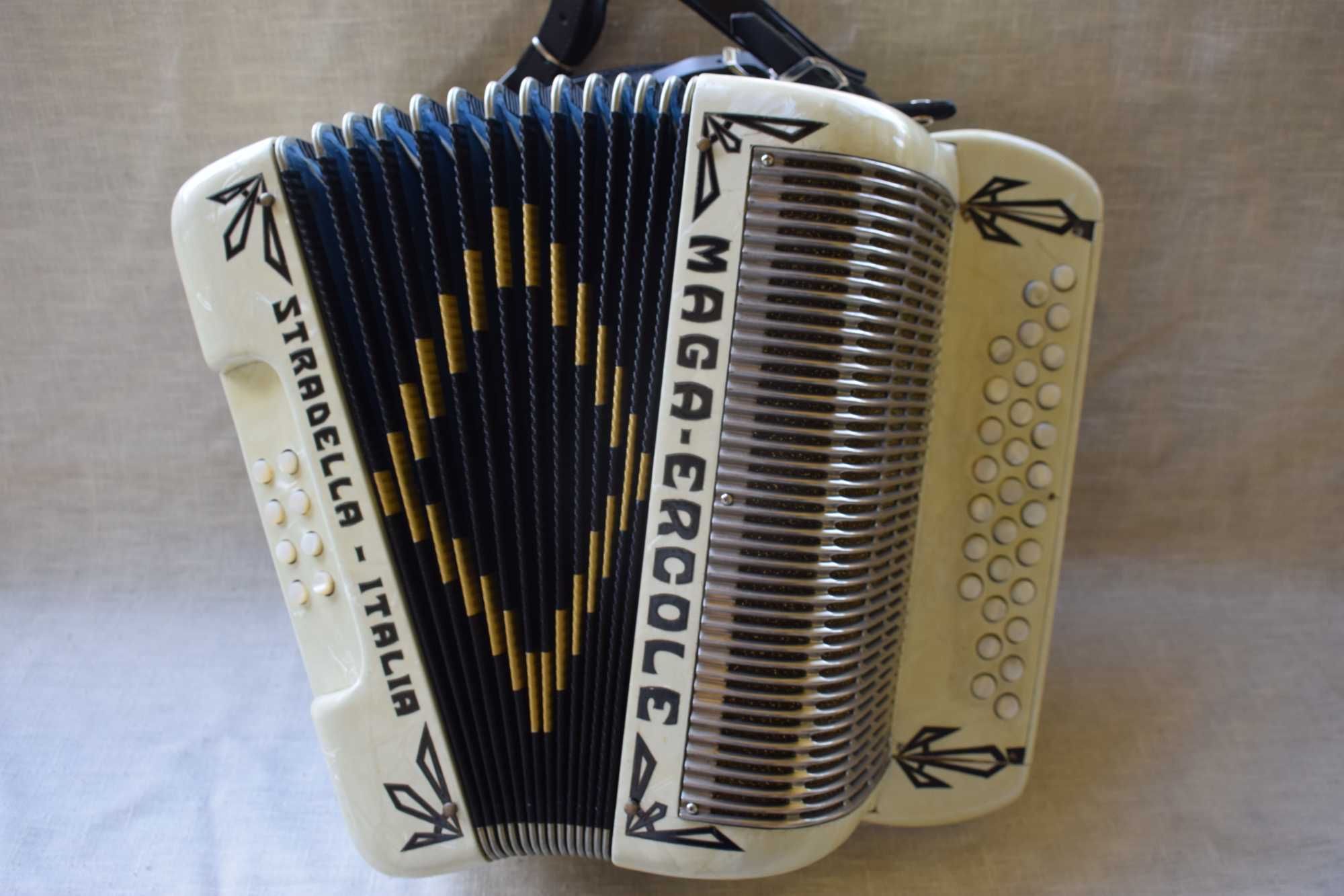 Concertina Maga-Ercole Stradella-Italia 4 Voz. Fa# La#Re#