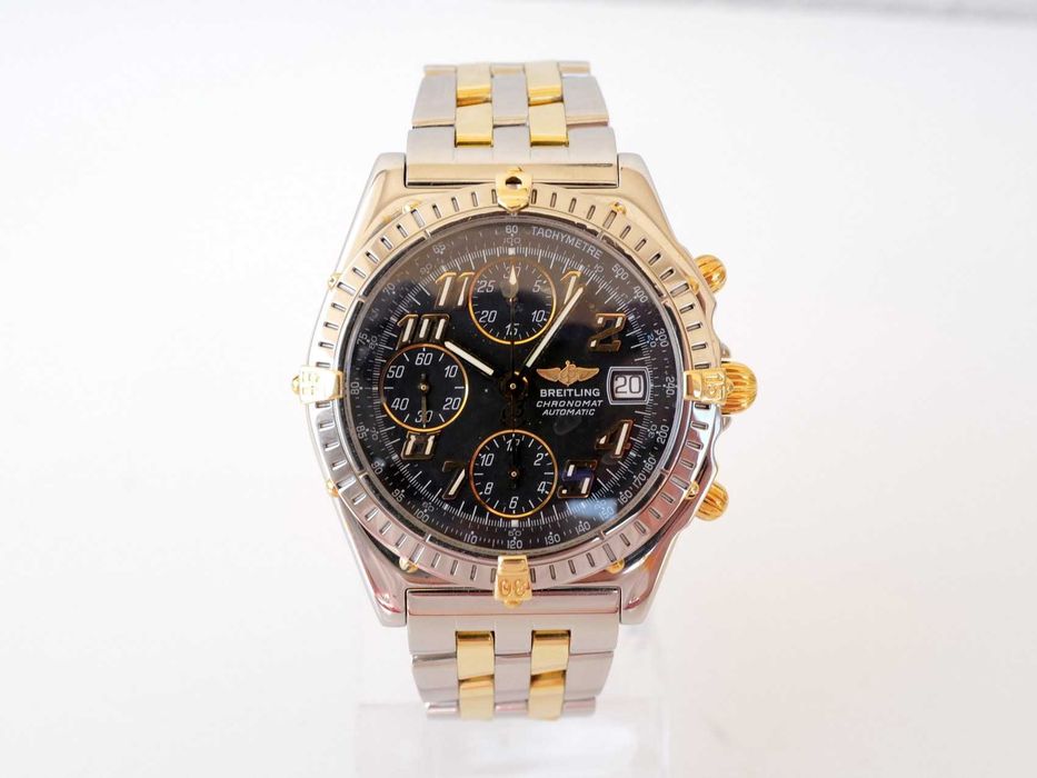 Breitling Chronomat Chronograph Steel Gold 39mm