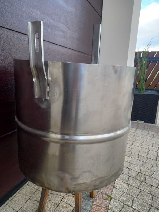 Kocioł do parnika z blachy nierdzewnej 60 l , 100 l