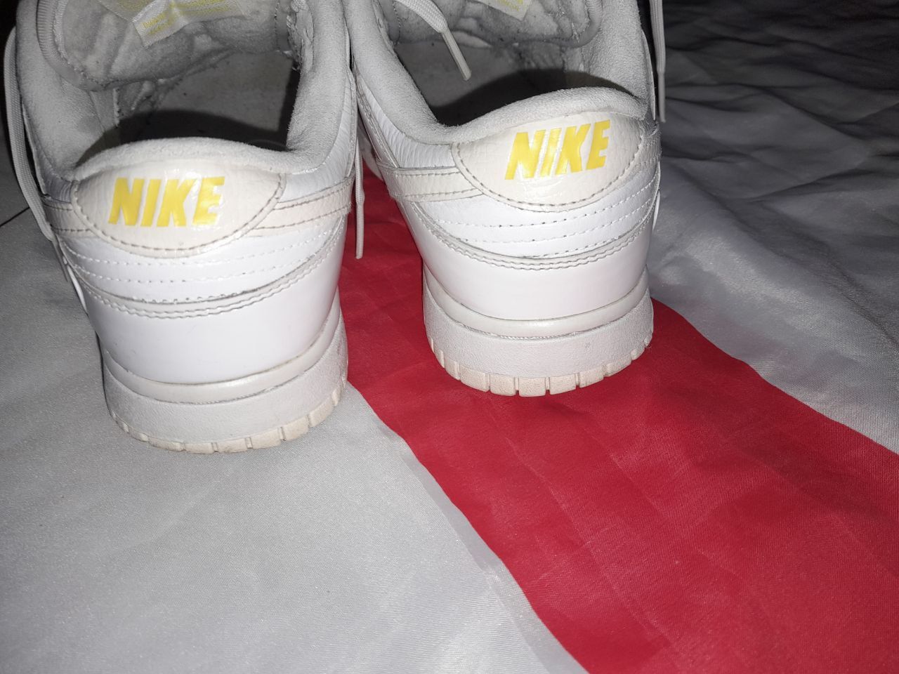 Белые - Nike Dunk Low White