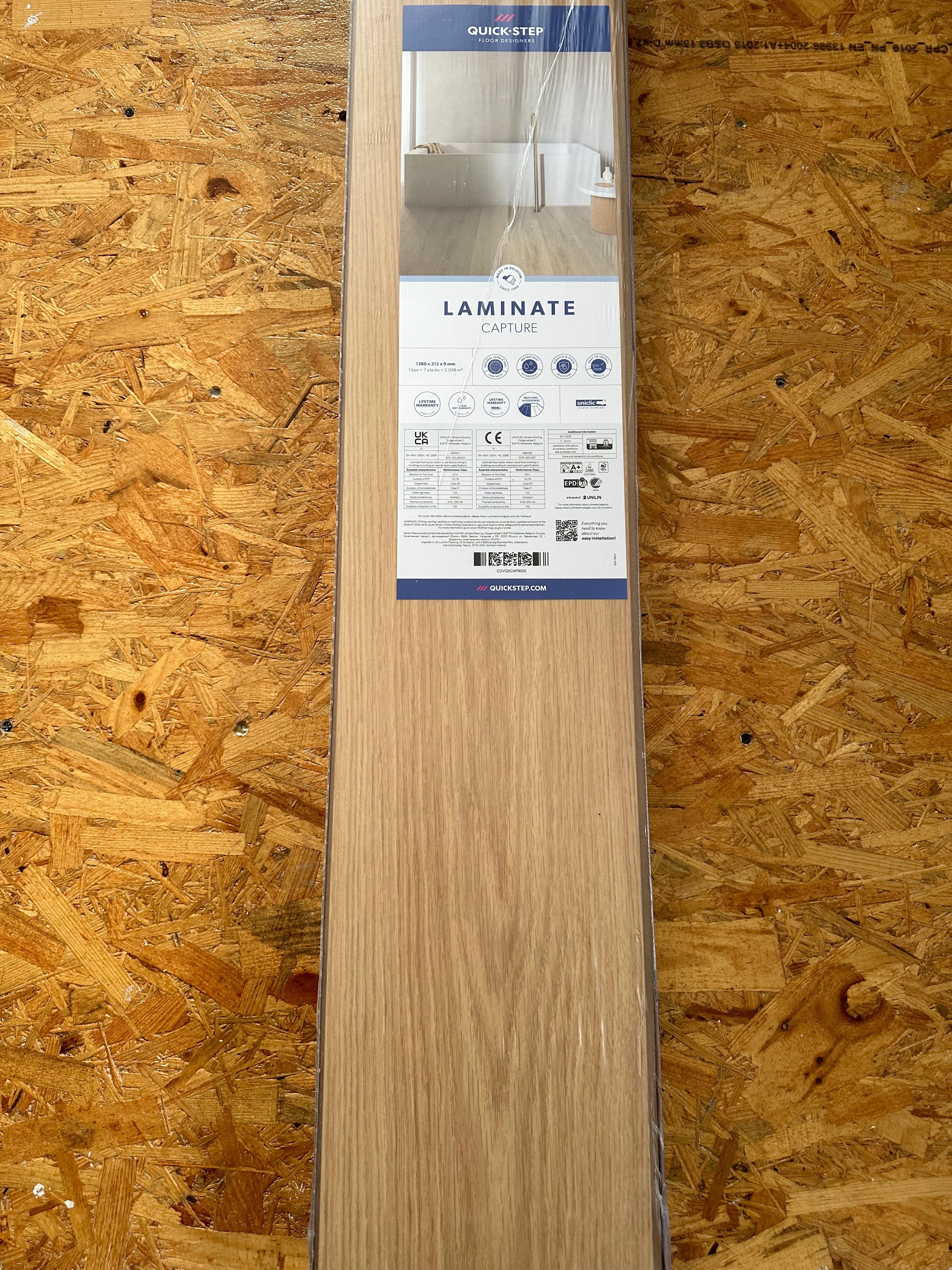 Panele Quick Step natural varnished oak