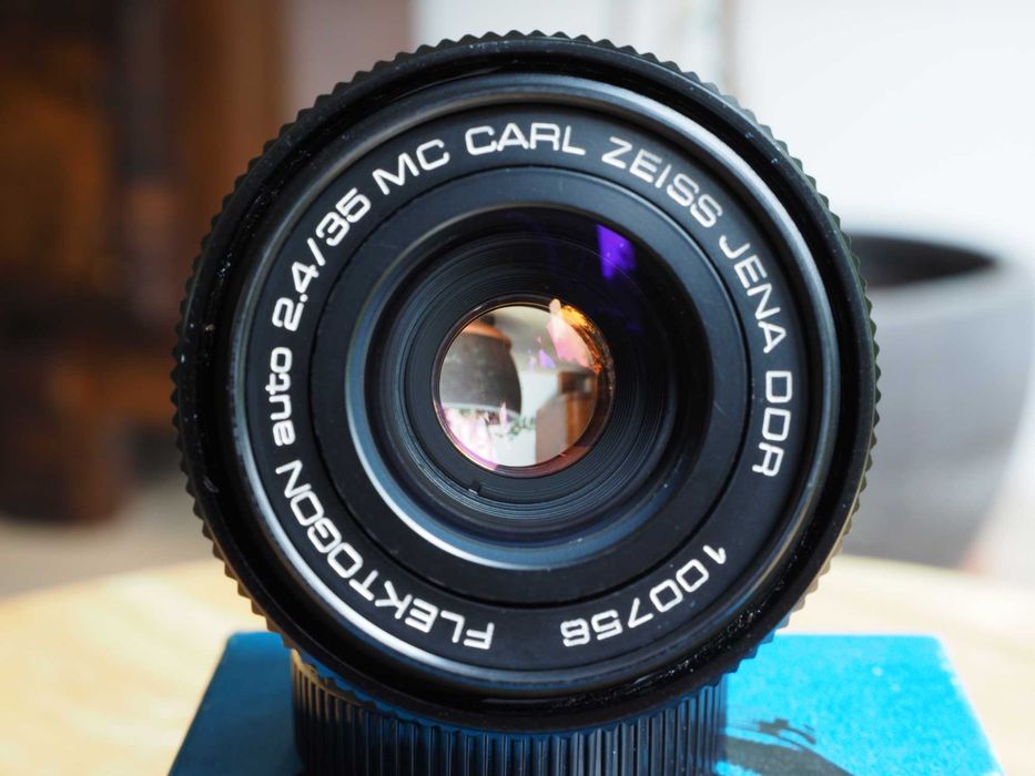 CARL ZEISS JENA MC Flektogon 35mm f2.4 (M42) + oryginalna osłona