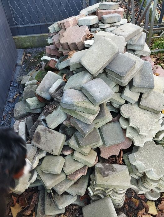 Kostka brukowa starobruk,kończynka 4 i 6 Cena za Całość!