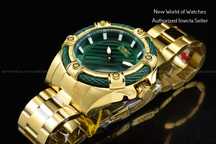 Zegarek Invicta Bolt 52mm - meski potwor - zielona tarcza