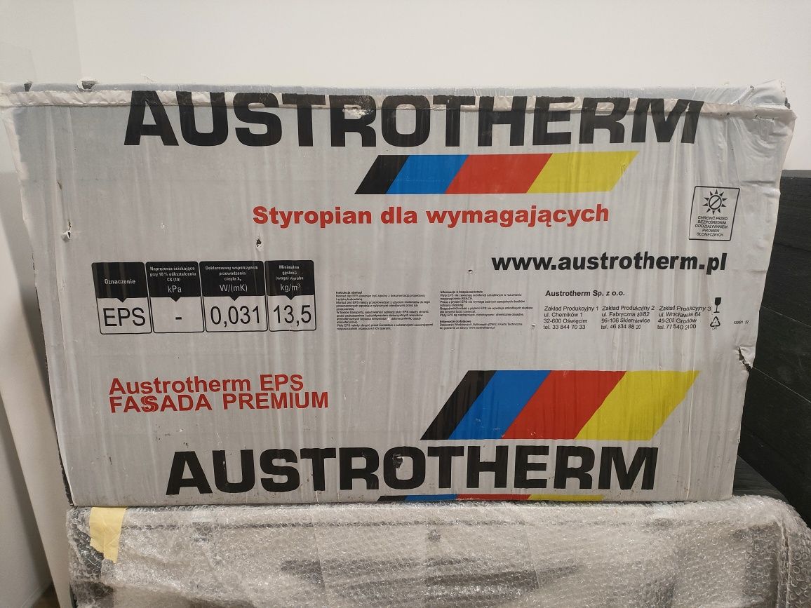 Styropian fasadowy Austrotherm 12 cm EPS