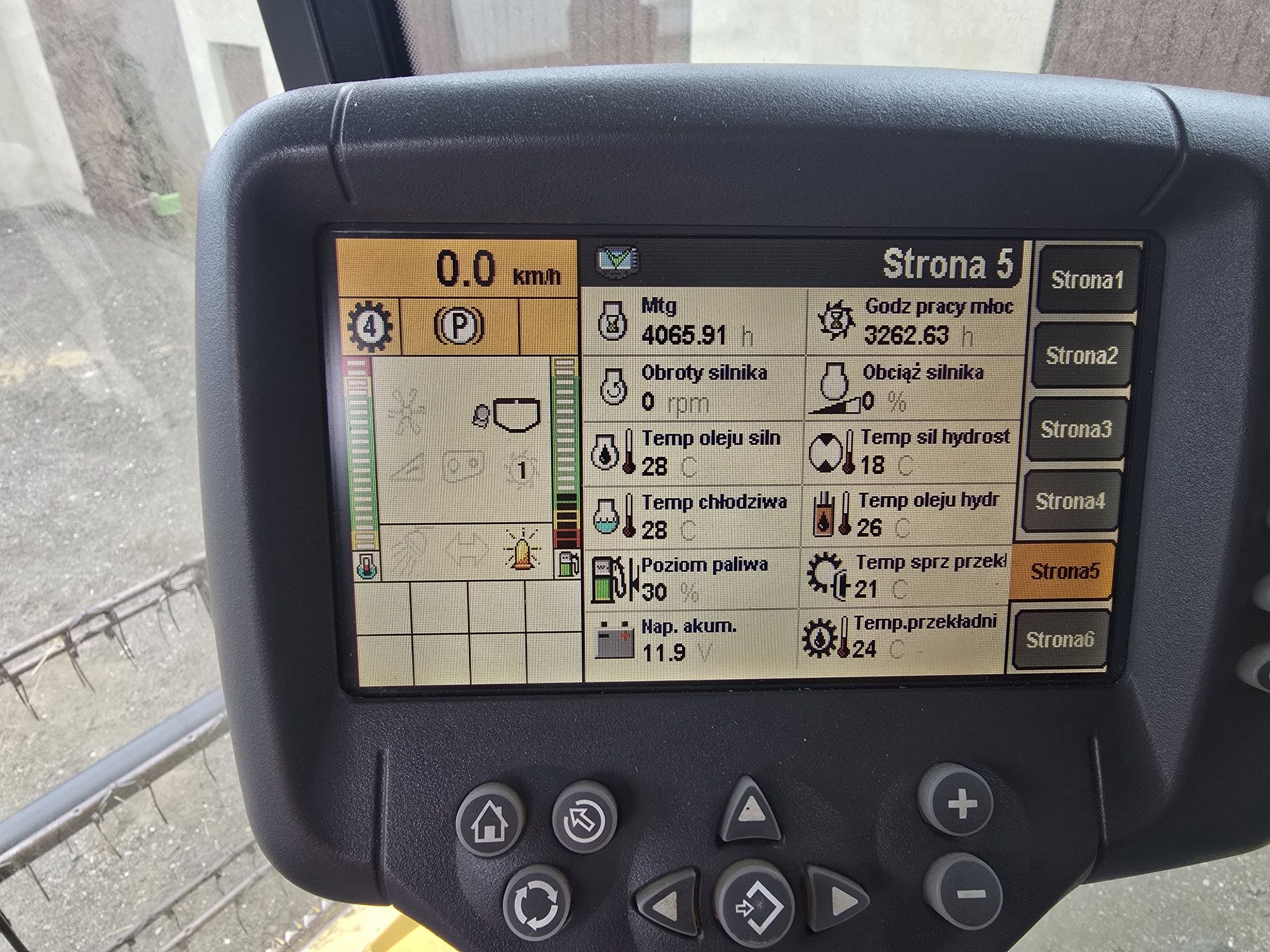 New holland cx 8060 heder 6.10m