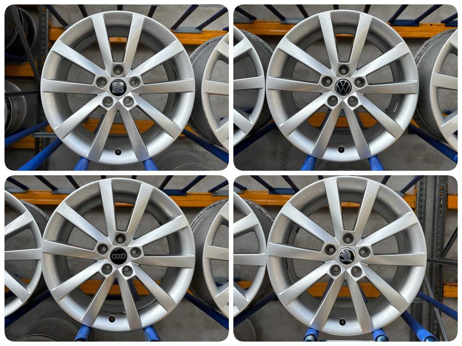 FELGI 18 Seat Audi VW Skoda Octavia Kodiaq Superb 5x112 7.5J ET51 #211