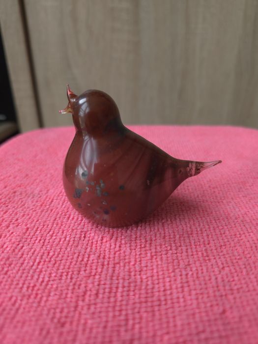 Ptaszek Szklany Lauscha lata 30ste