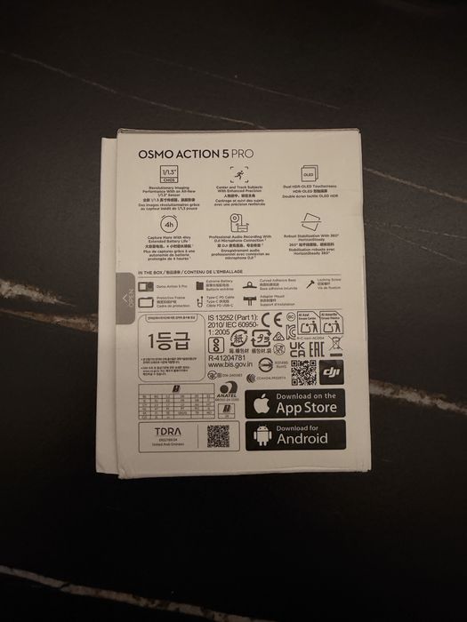 DJI OSMO ACTION 5 Pro NOWA otwarta na gwarancji.