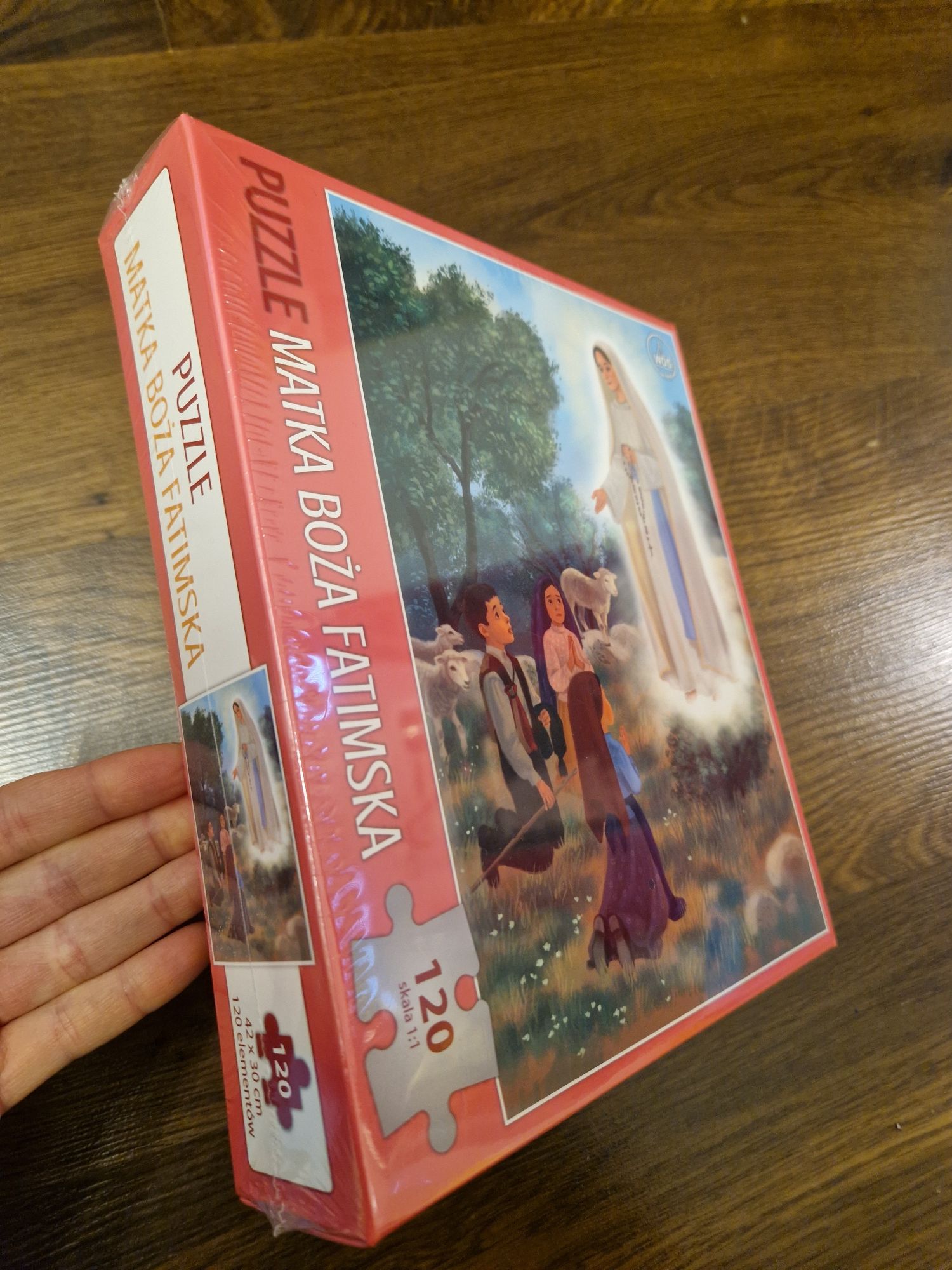 Nowe puzzle 120 elementów chrzest, komunia