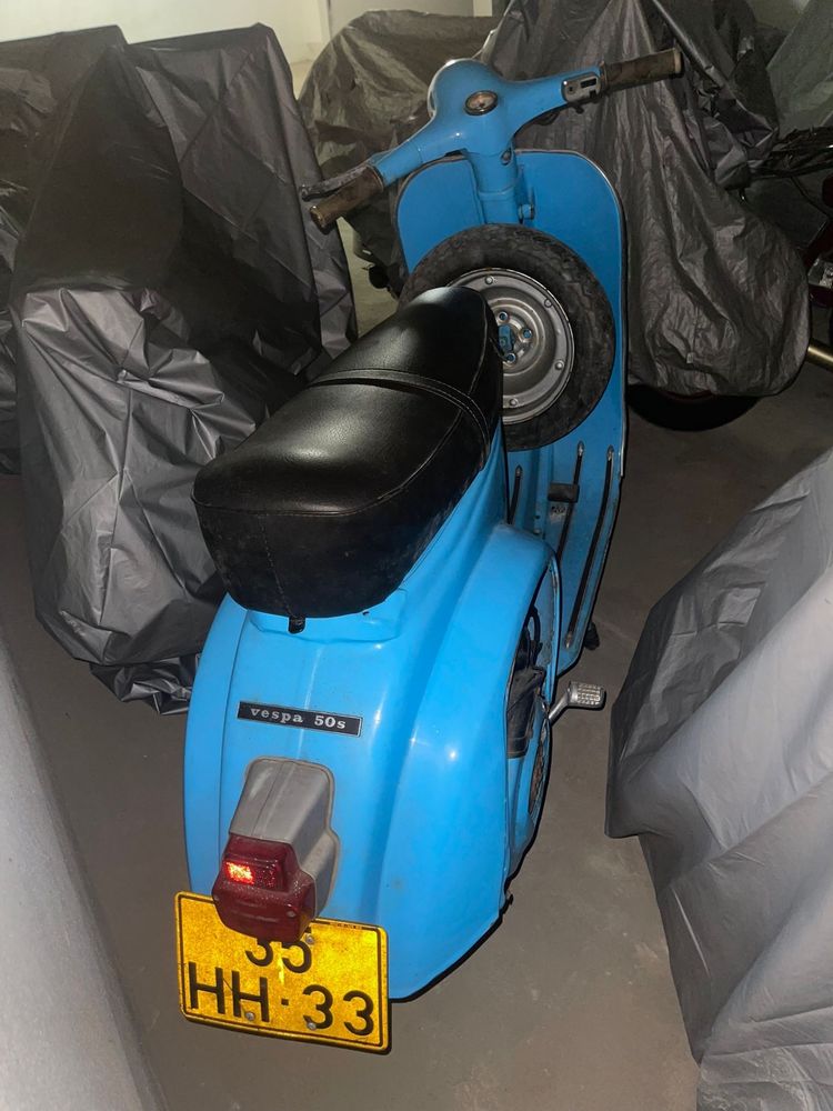 Vespa 50s registada em  1991