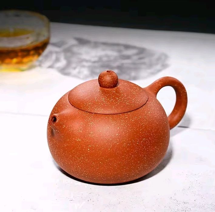 Ісинський глиняний чайник 240/205мл з ісинської глини. Чайна церемонія