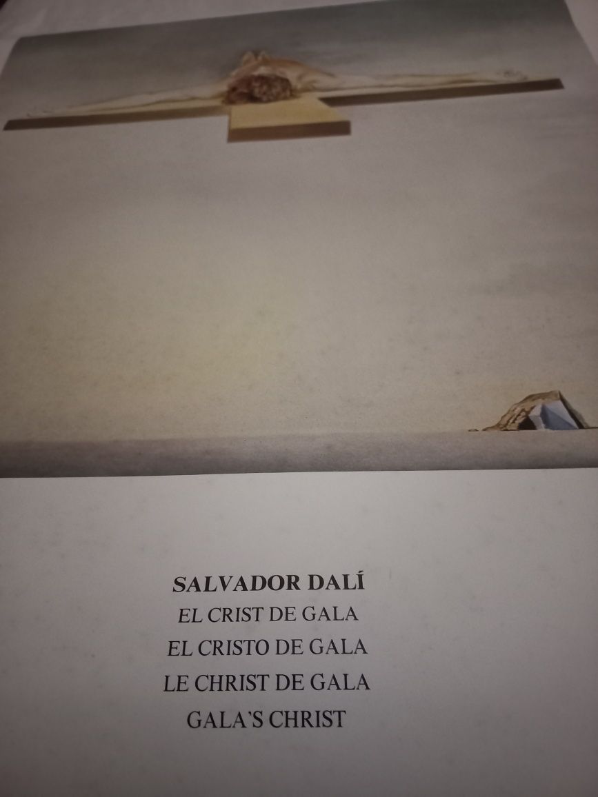 Poster de Salvador Dali - Cristo de Gala