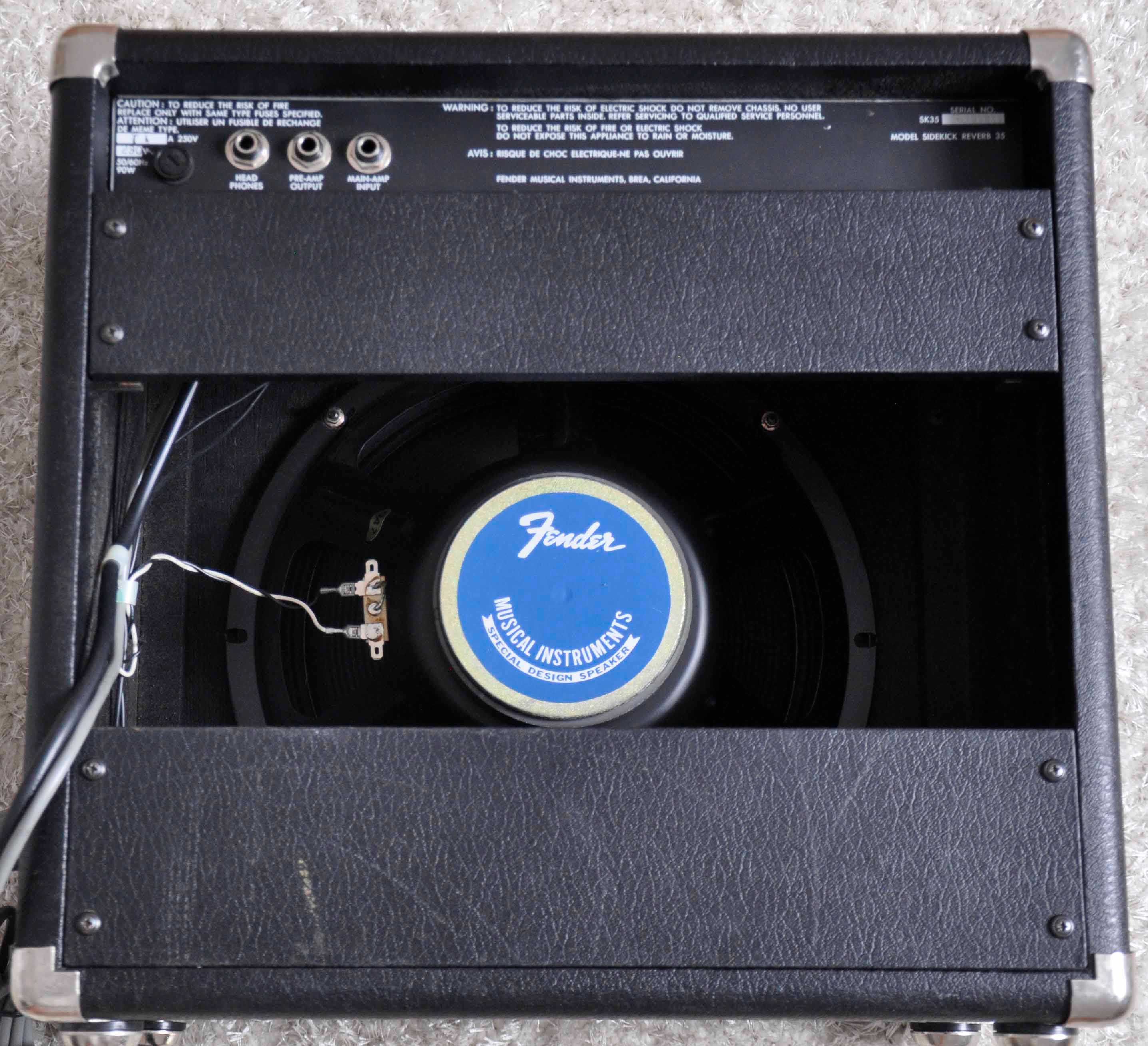 Wzmacniacz Fender Sidekick Reverb 35