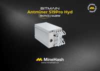 Antminer S19Pro Hyd 184Th/s - NOVO