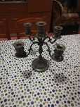 Candelabro antigo 5 velas