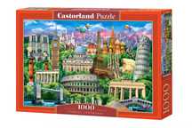 Puzzle 1000 elementów. Famous Landmarks. Castorland
