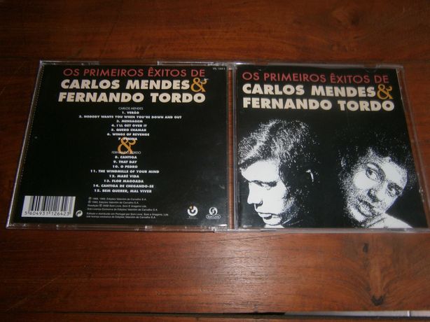 Carlos Mendes & Fernando Tordo – Os Primeiros Êxitos (CD)