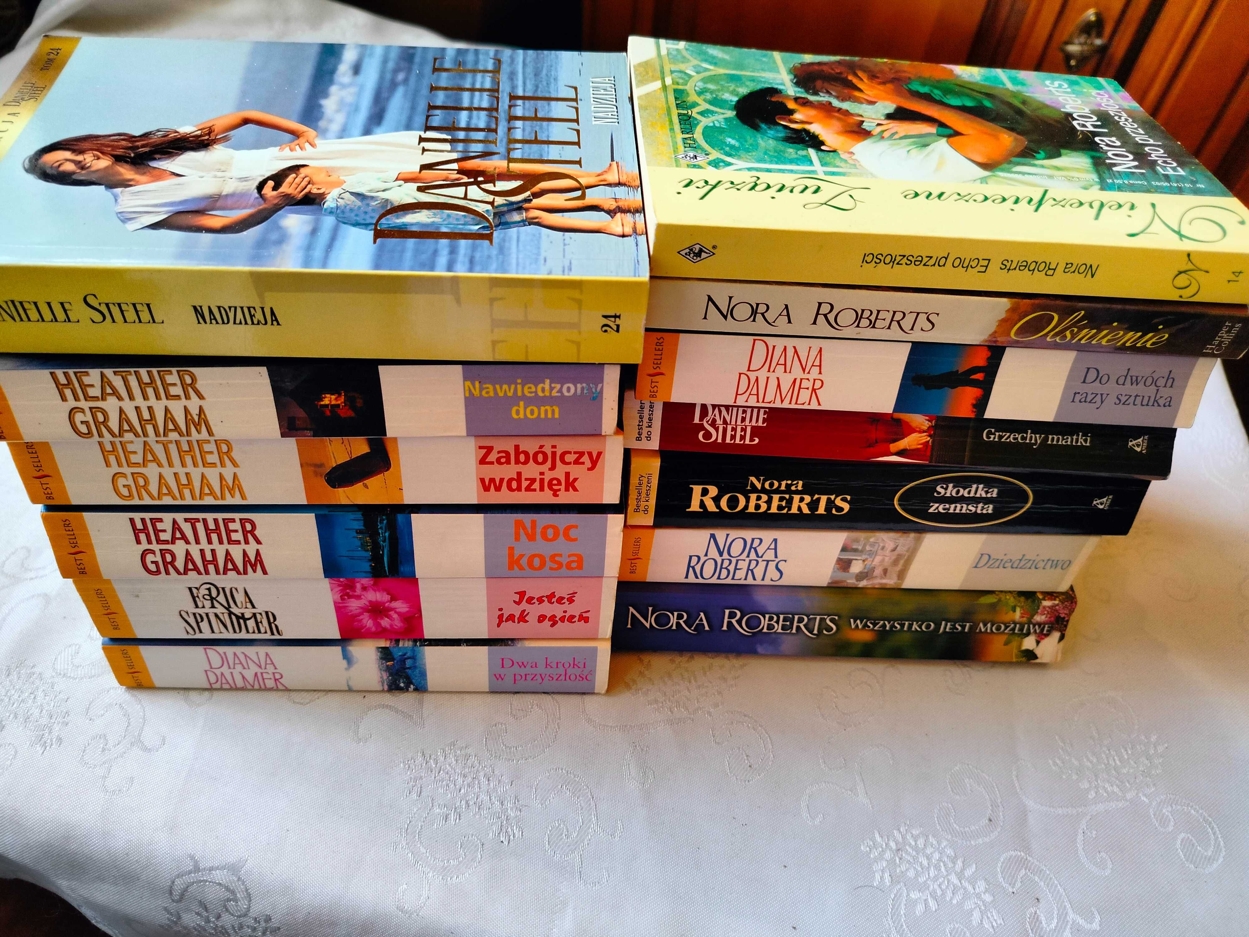 Nora Roberts, Danielle Steel, Diana Palmer, Heather Graham i  Spindler