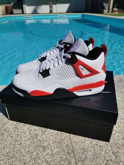 Jordan 4 Red Cement