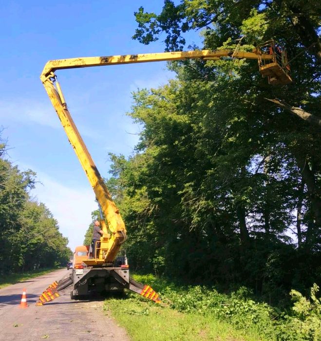 Послуги автовишки 28 м, оренда автовишки з оператором (Біла Церква)