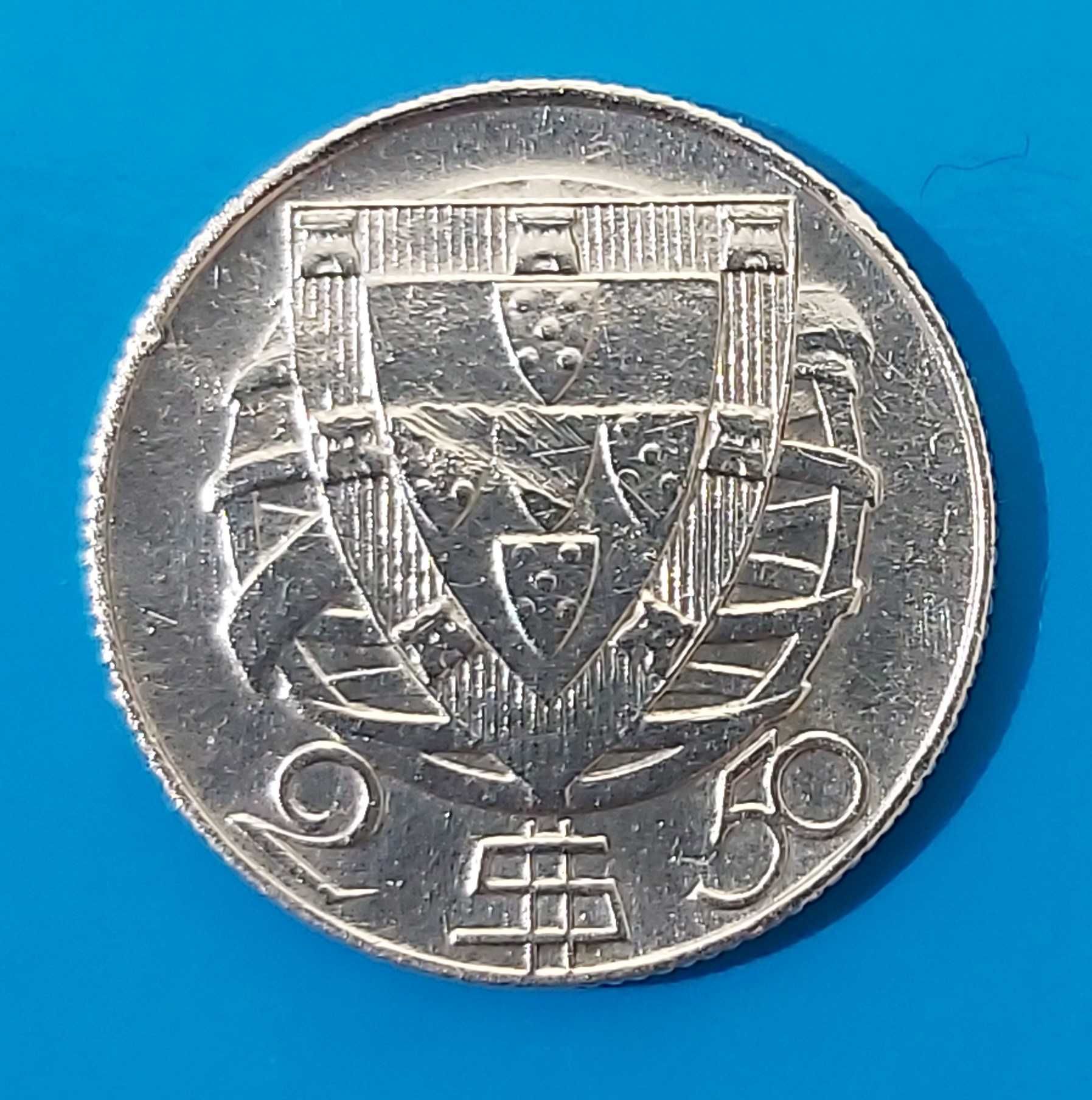 2$50 de 1932 Prata Republica Portuguesa