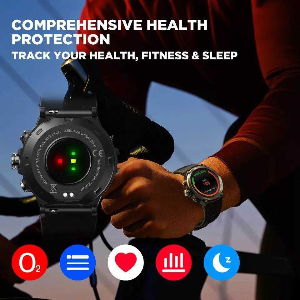 Zeblaze Stratos 2 GPS 1.3" Amoled 5ATM PL