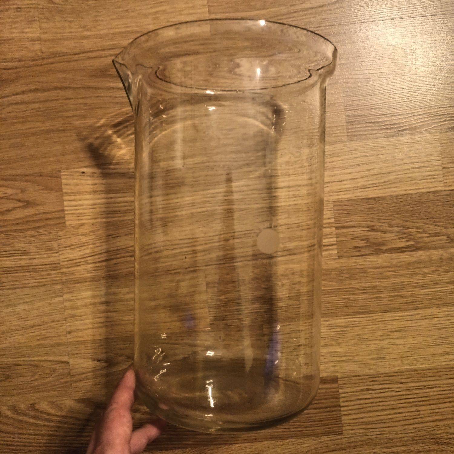 Szkło laboratoryjne cylinder duży wazon
