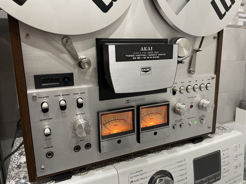Magnetofon Szpulowy Akai GX-630DB Serwis/Szpule/Naby/Wysyłka!