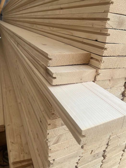 Блок хаус 135*35*3000 мм від виробника. Смерека (вагонка, доска пола)