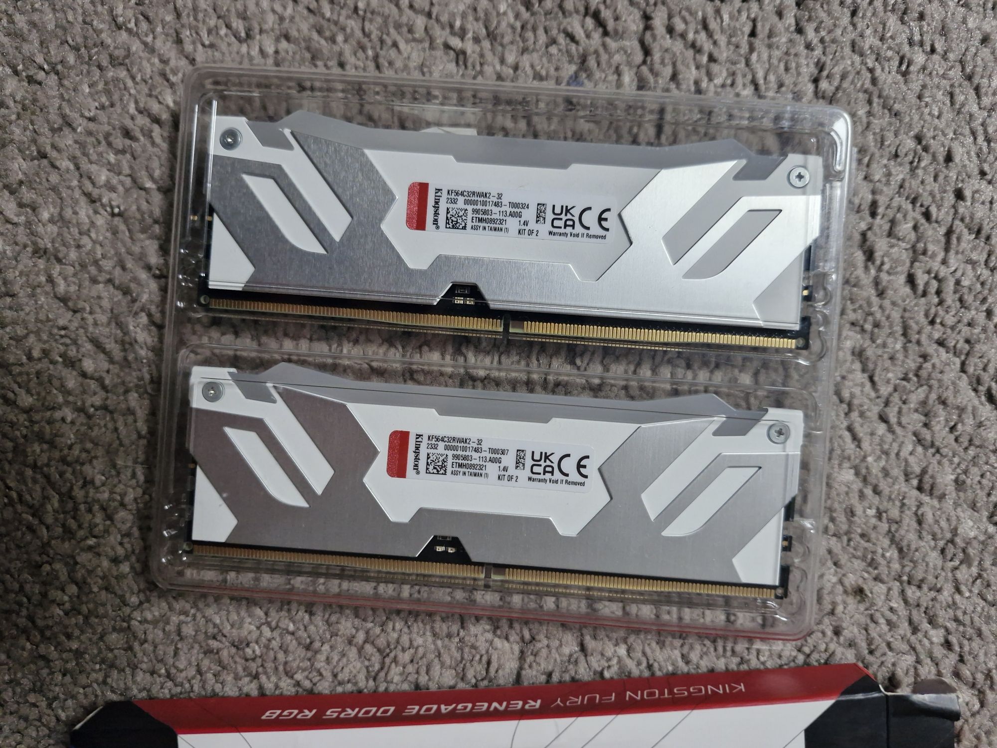 Kingston Fury DDR5 32GB Biały