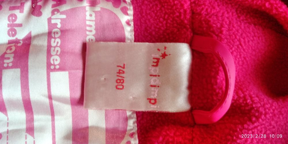 Комбинезон грязепруф дождевик для девочки на флисе impidimpi