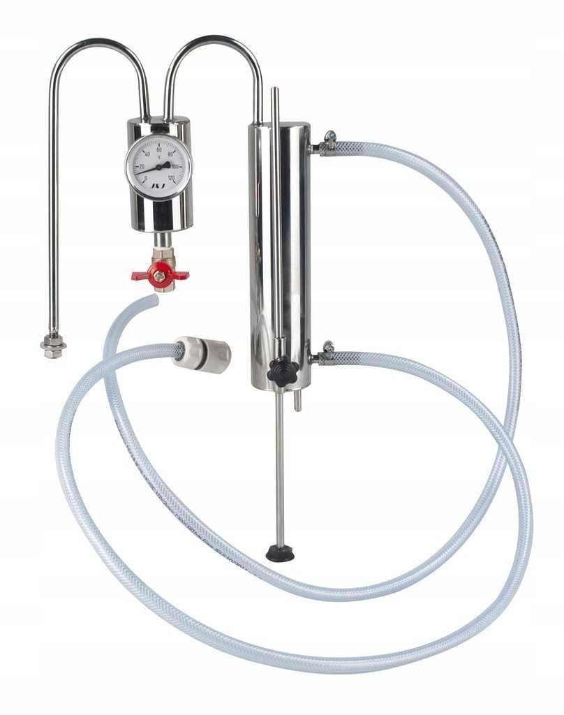 Destylator Bimbrownik SZYBKOWAR 12l CHŁODNICA + ODSTOJNIK Kwasoodporny