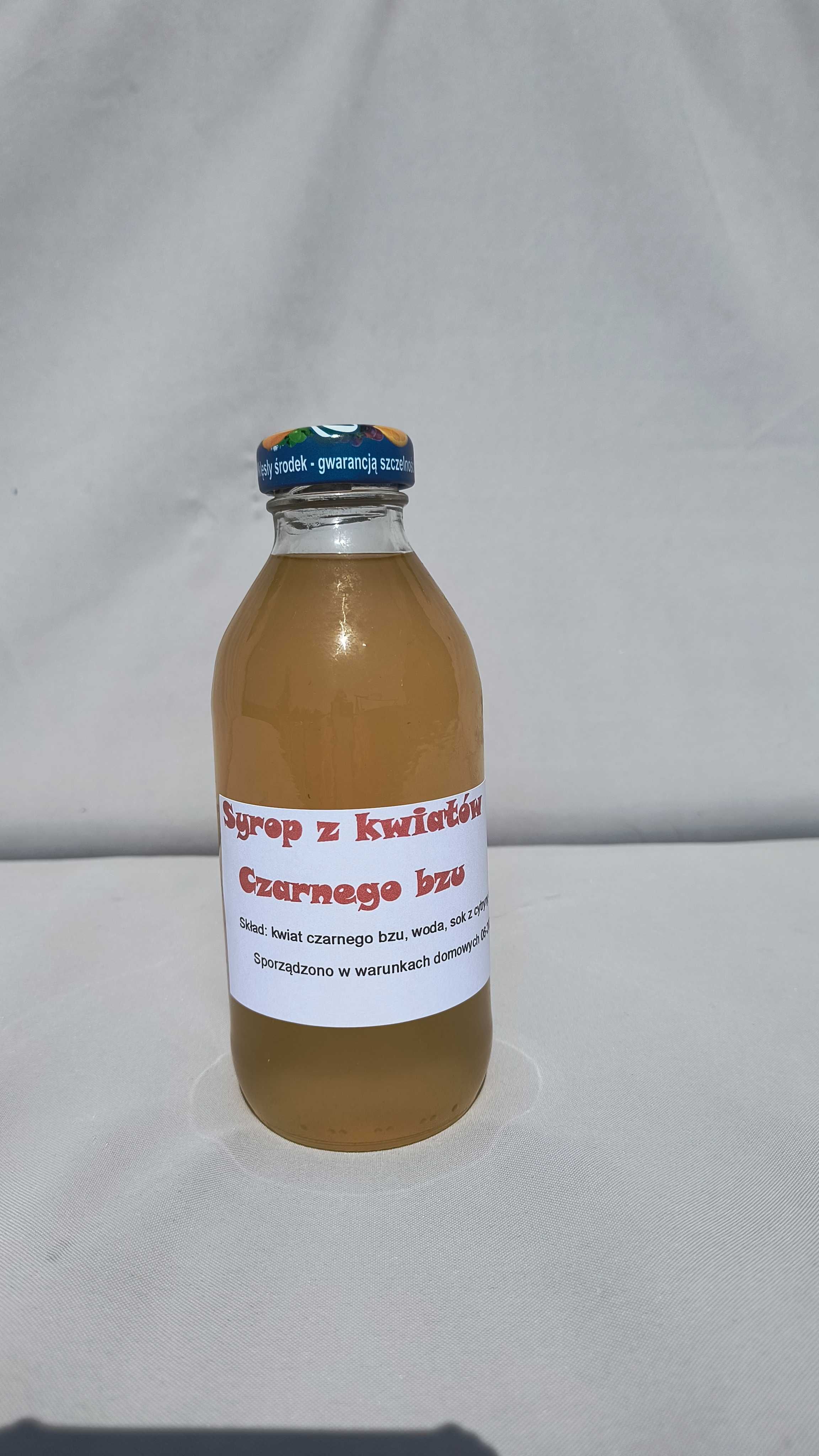 Syrop z kwiatów czarnego bzu