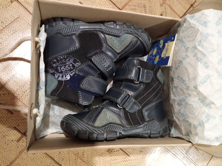 Ботинки Bartek чоботи термо сапожки зимние детские