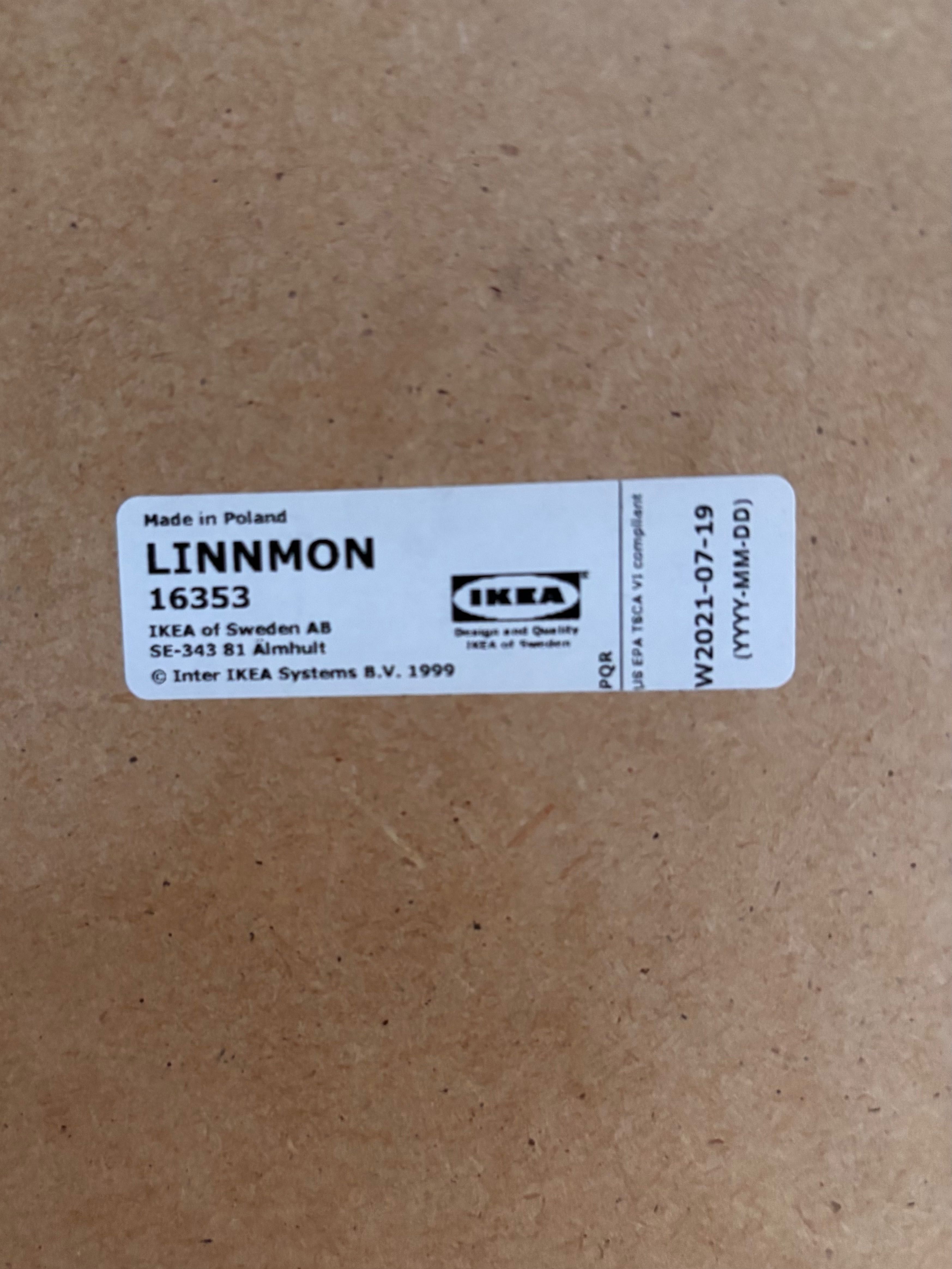 Biurko, stolik ikea linnmon 100*60 biały