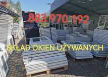 Skład okien używanych  60X136, 80x100, 70X141, 80x138, 90x144, 117x114