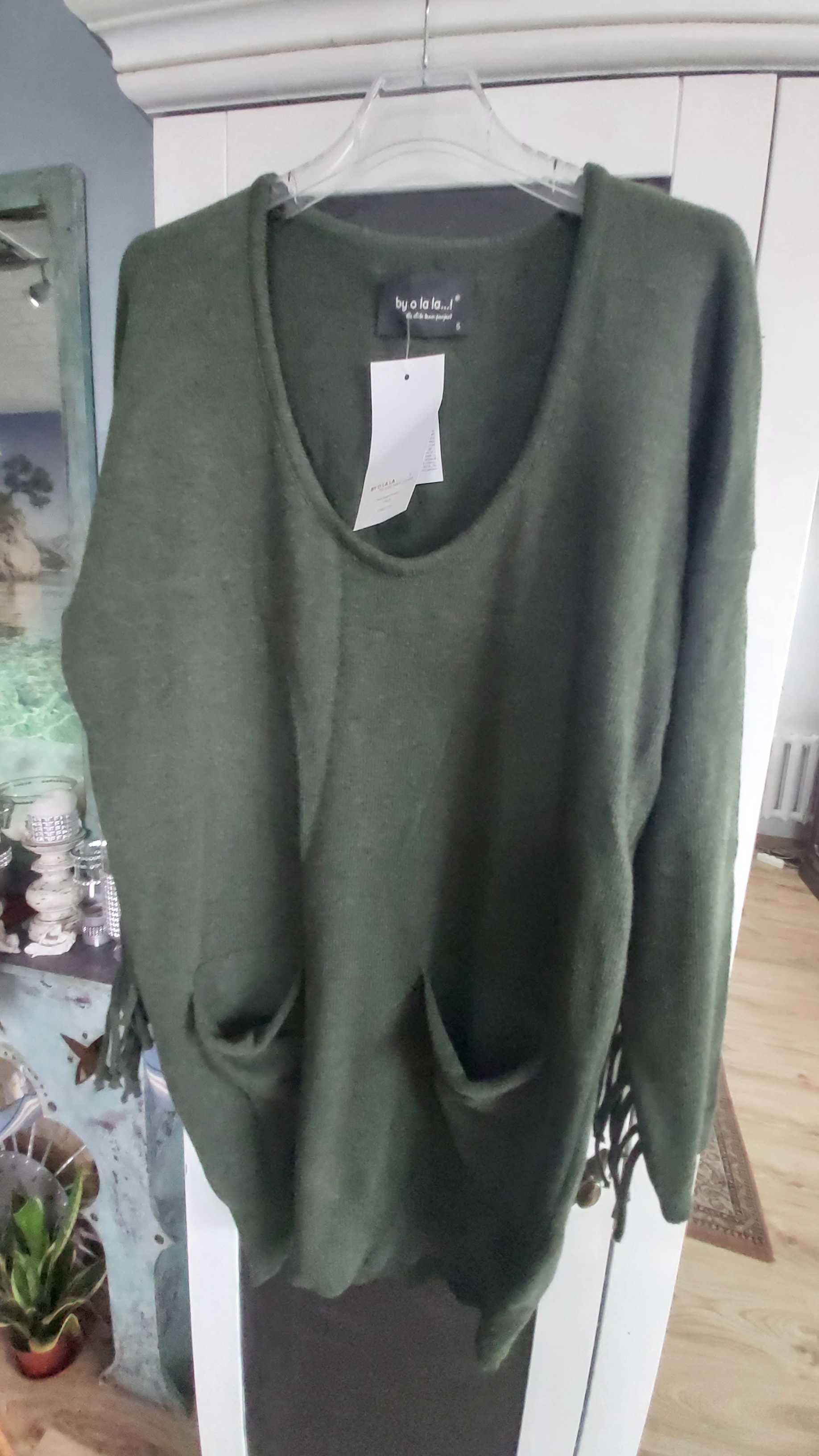 By o la la Sweterek tunika sweter