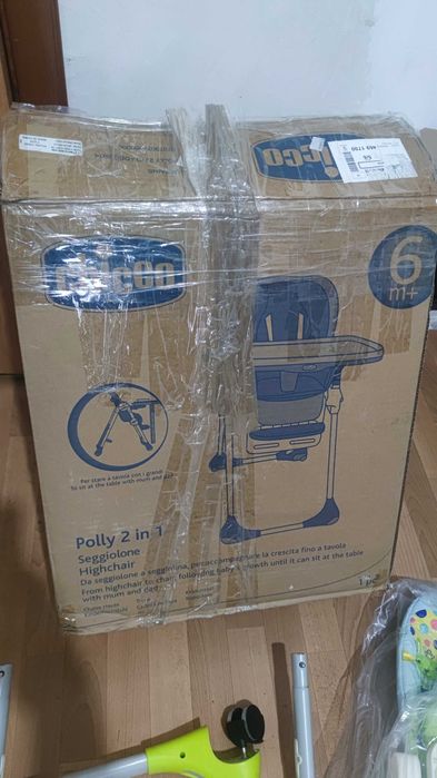 Стільчик для годування Chicco Polly 2 в 1