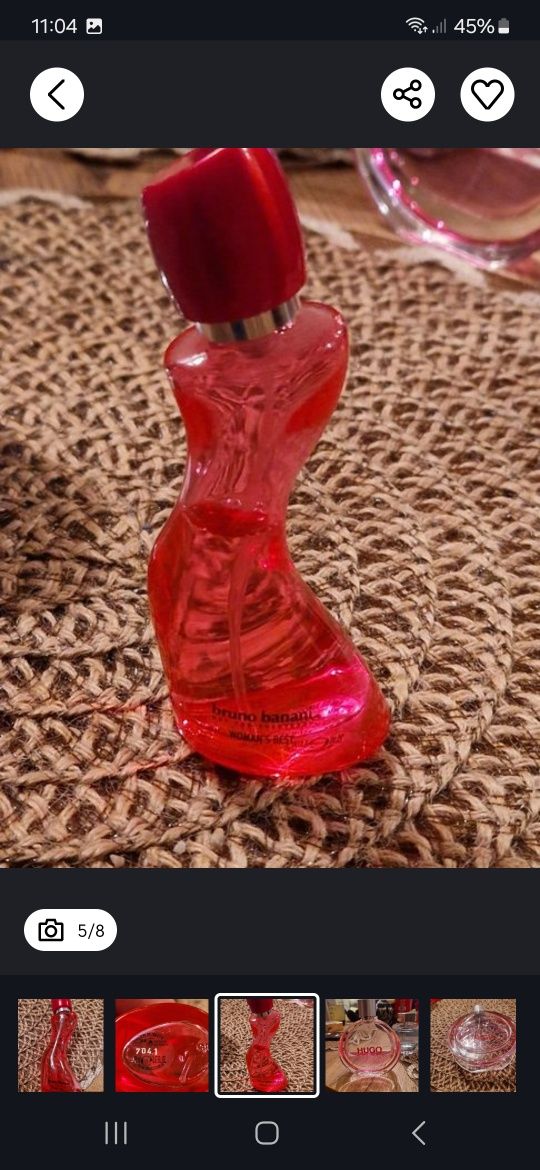 Perfumy oryginalne guess hugo boss bruno banani