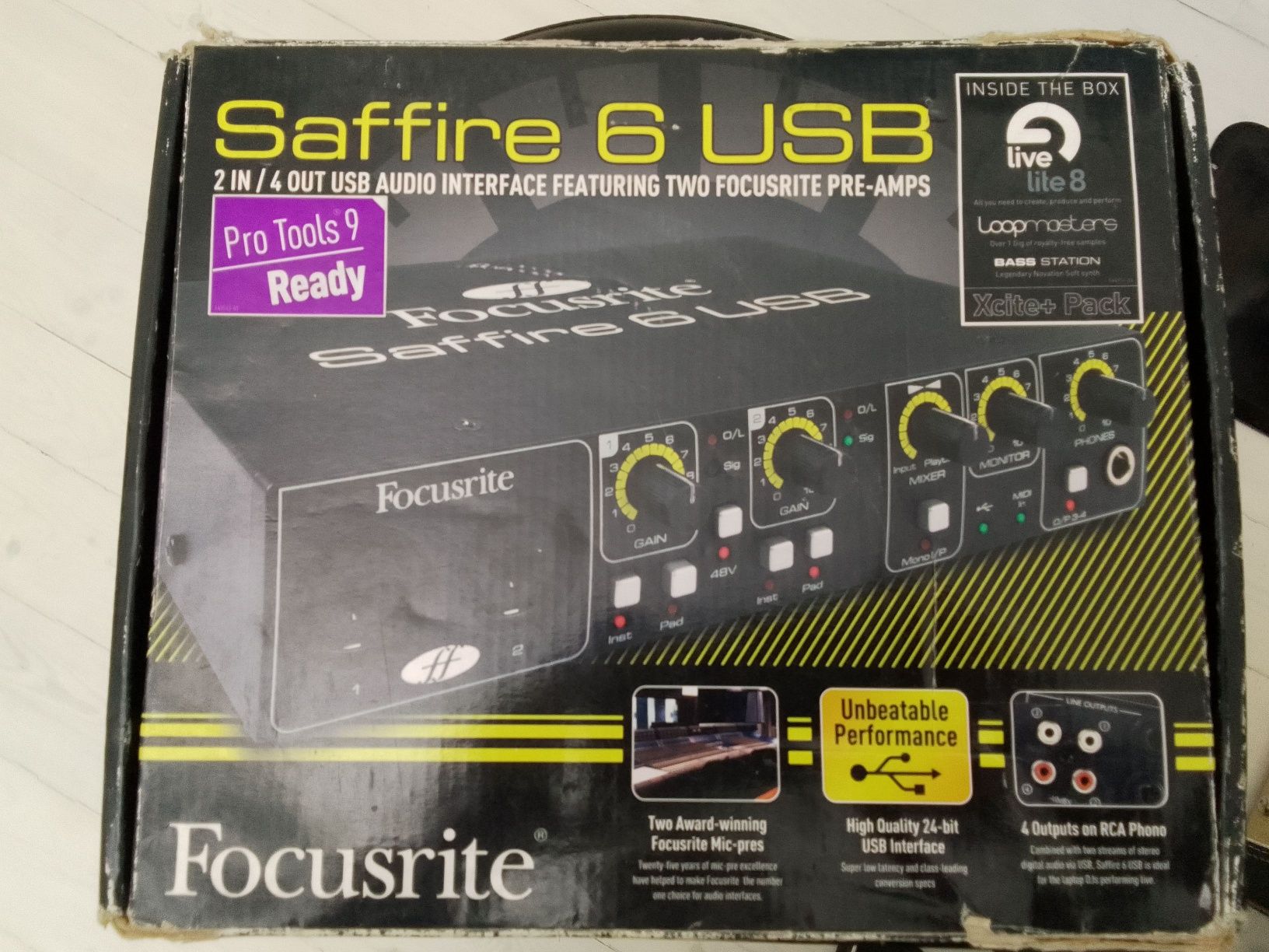 Звуковая карта Focusrite Saffire 6 usb