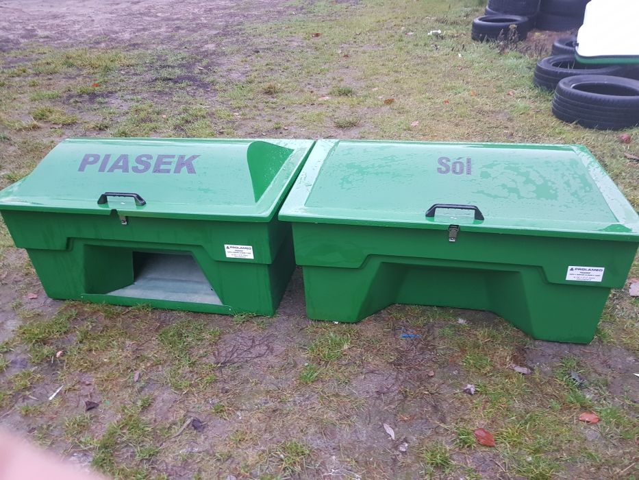 Pojemnik na piasek 250l/ 400kg producent Prolamed