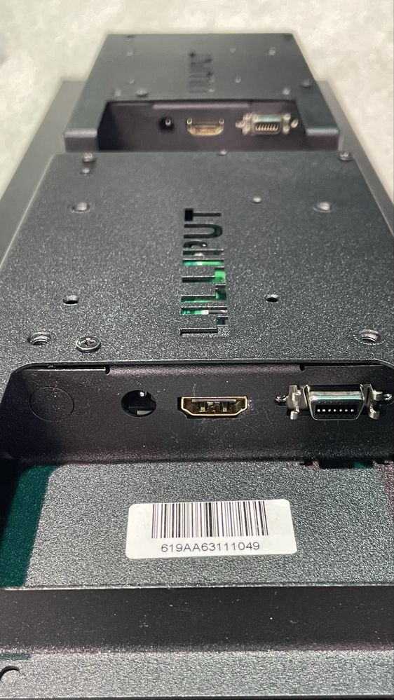 Monitores de Rack HDMI 2x7”