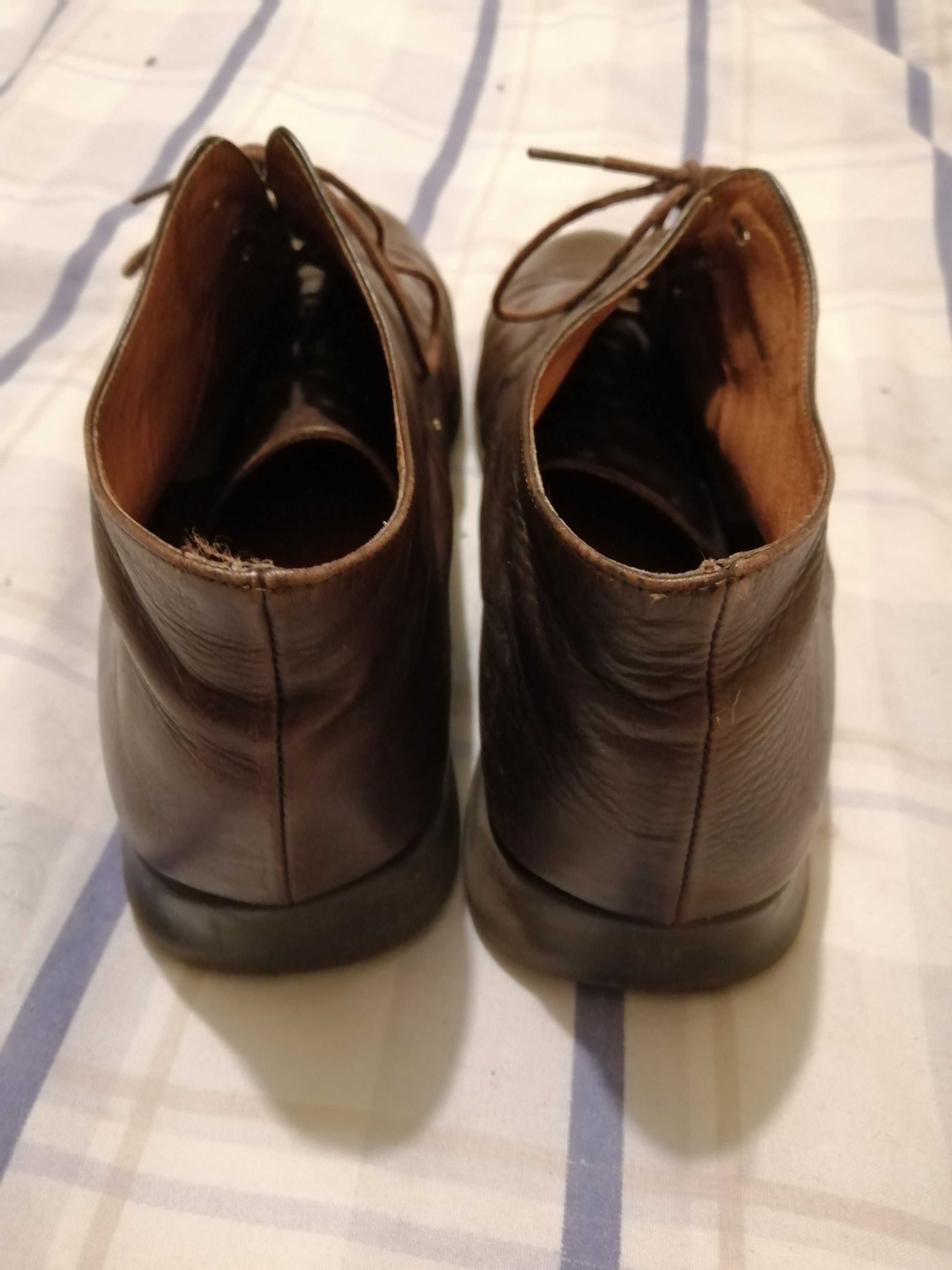 Botas / botins sapatália, castanhos